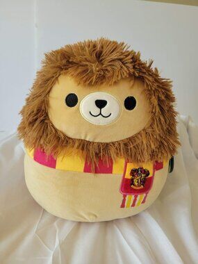 Squishmellow 10" Harry Potter Lion Mascot Gryffindor Plush NWT
